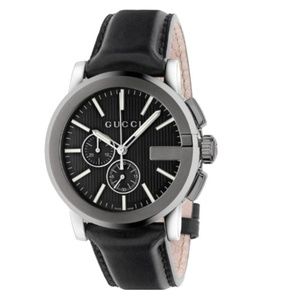 Gucci Black Silver G-chrono 101xl Unisex Watch